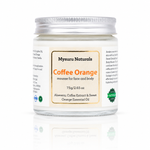 Load image into Gallery viewer, Jar of Mysuru Naturals Coffee Orange mousse on a white background