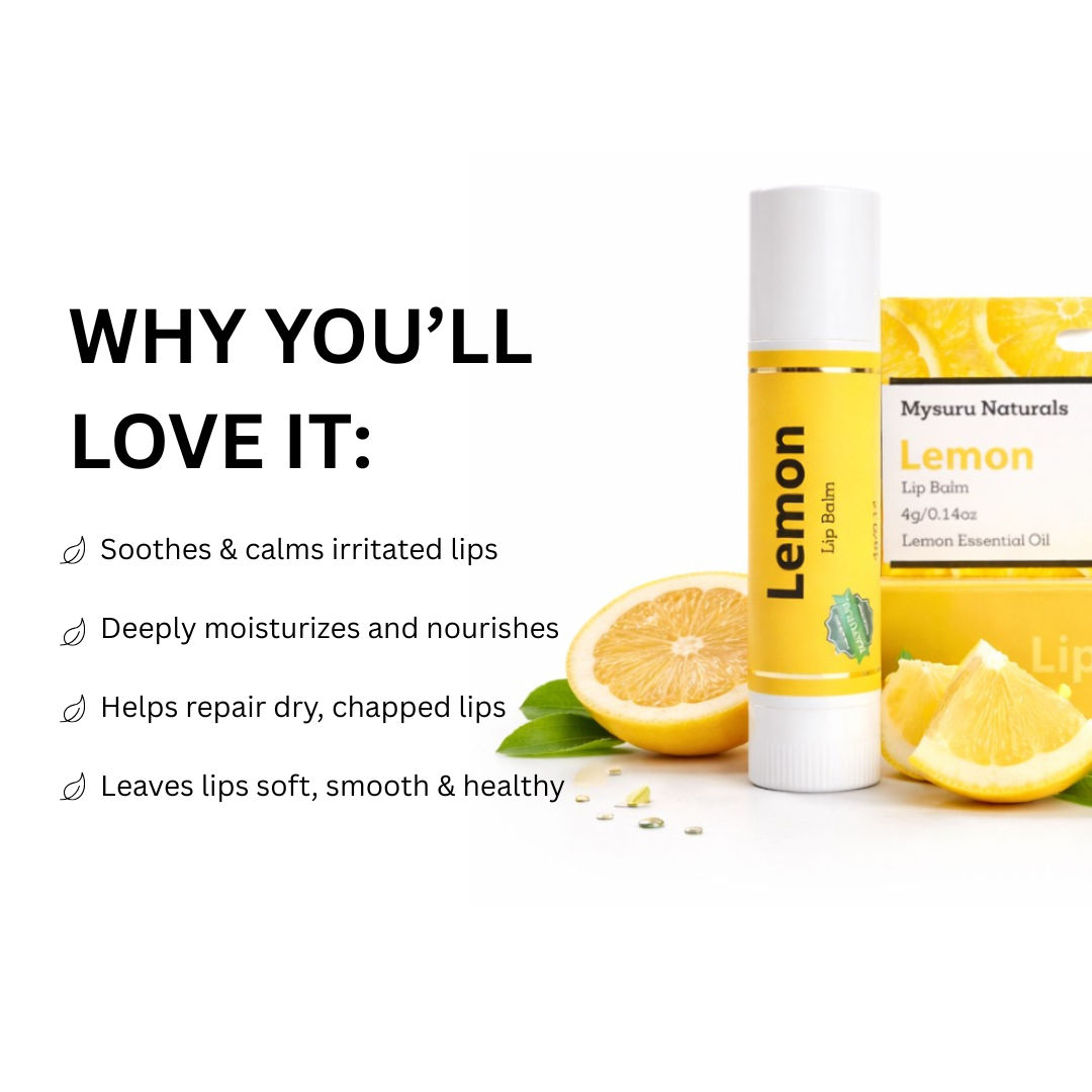 Lemon lip balm
