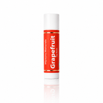Load image into Gallery viewer, Grapefruit lip balm with red label on white background
