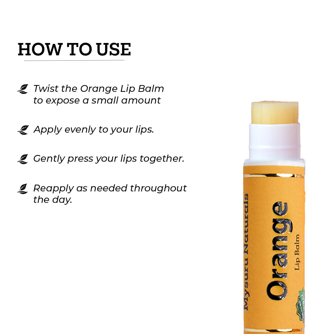 Orange Lip Balm